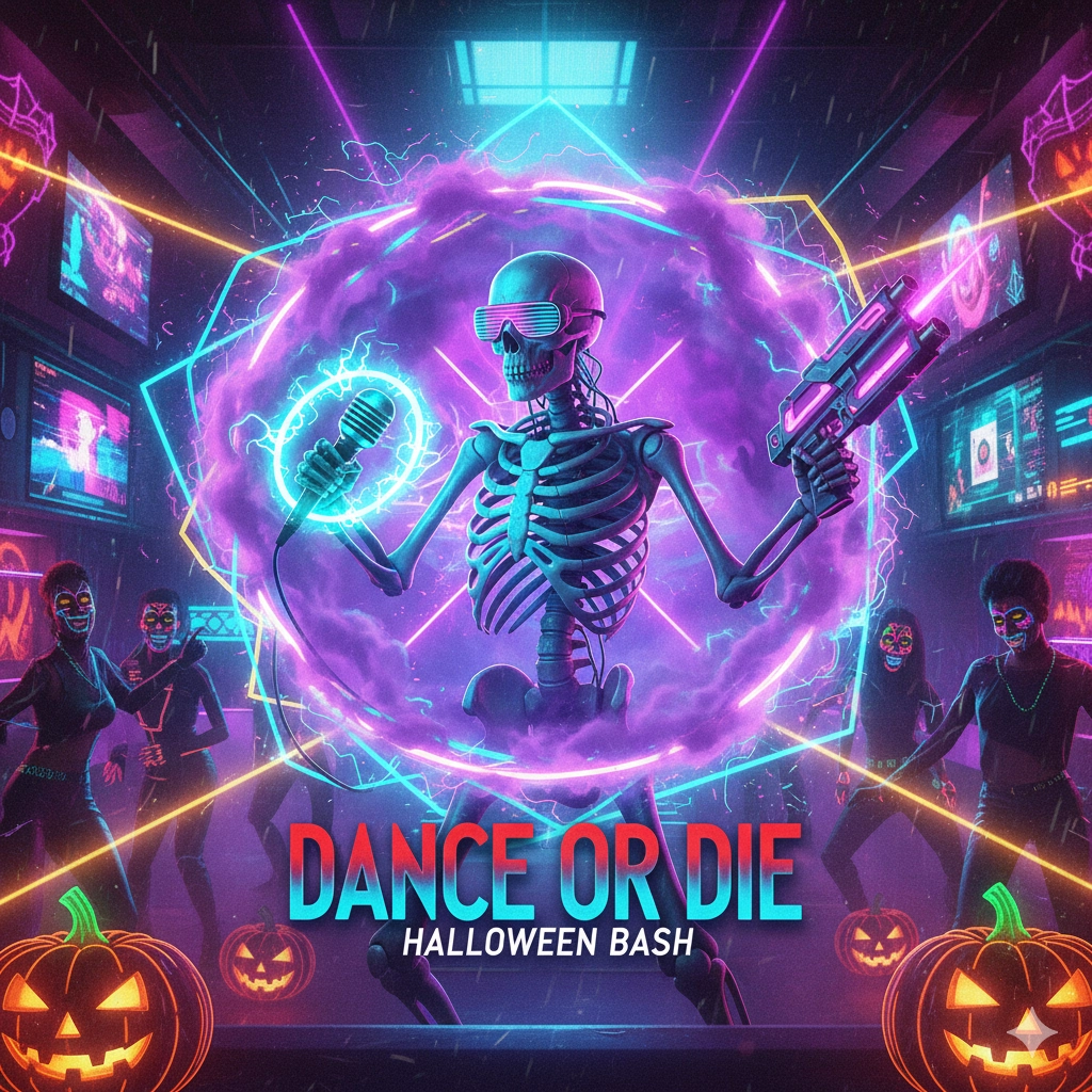 Forget Spooky. Think Electrifying! Your Ultimate Guide to a Neon “Dance or Die” Halloween Bash