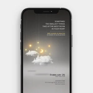 A Sky Full of Dreams | Magical Baby Shower Video Invitation