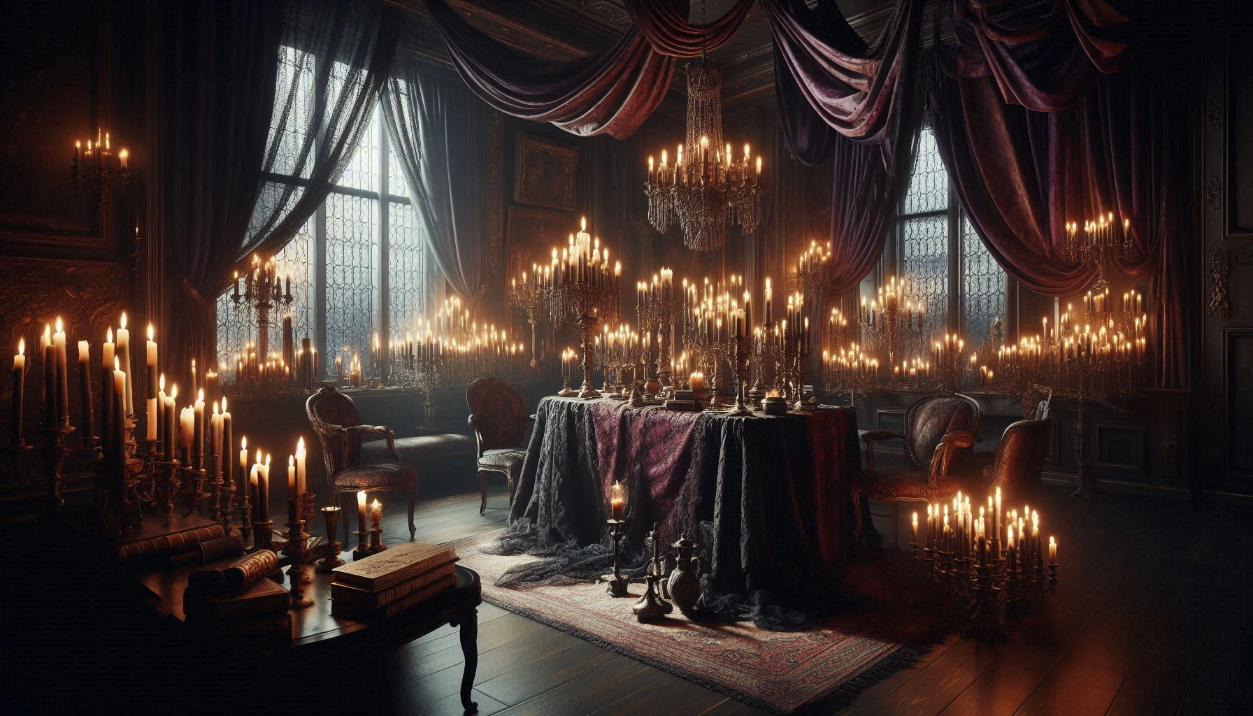 Gothic Decor - Transform Your Venue into a Vampire’s Lair