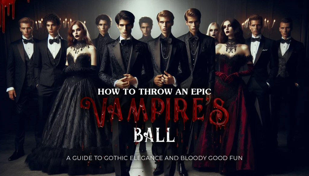 How to Throw an Epic Vampire’s Ball: A Guide to Gothic Elegance and Bloody Good Fun