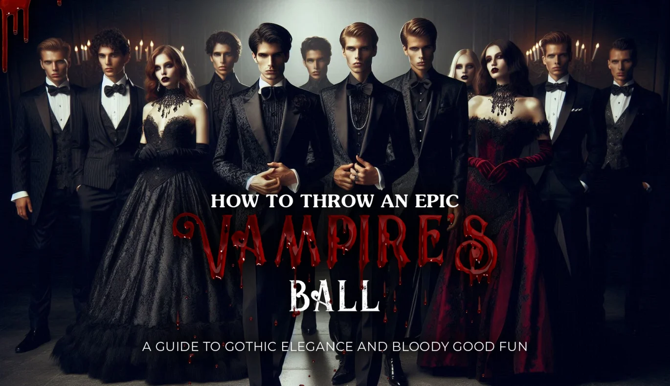 How to Throw an Epic Vampire's Ball - A Guide to Gothic Elegance and Bloody Good Fun