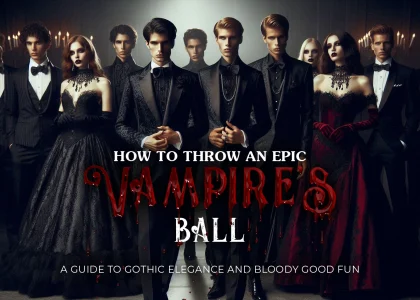 How to Throw an Epic Vampire's Ball - A Guide to Gothic Elegance and Bloody Good Fun